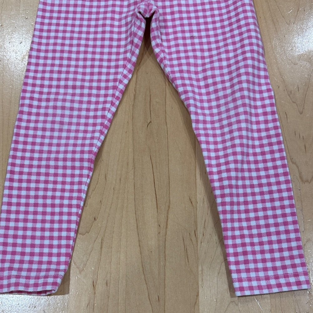 Polo Ralph Lauren Kids Pink Checkered Leggings - Picture 5 of 5
